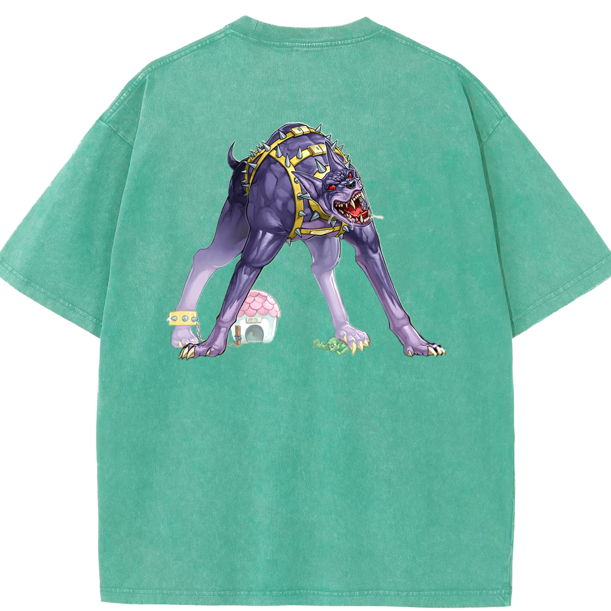 （画像用） 遊☆戯☆王 Yu-Gi-Oh! 綿100% ヴィンテージ風 半袖Tシャツ（背面プリント）